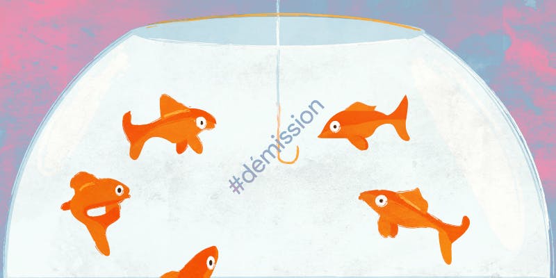Le phénomène du hashtag #démission ? Encore une arnaque du "marché de l’attention"