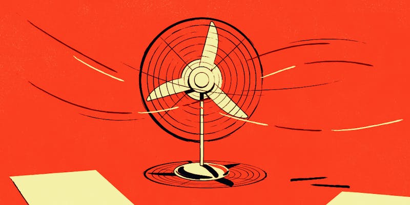 Il fait trop chaud pour télétravailler