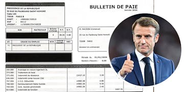 Le bulletin de salaire d'Emmanuel Macron est en ligne - cadremploi.fr