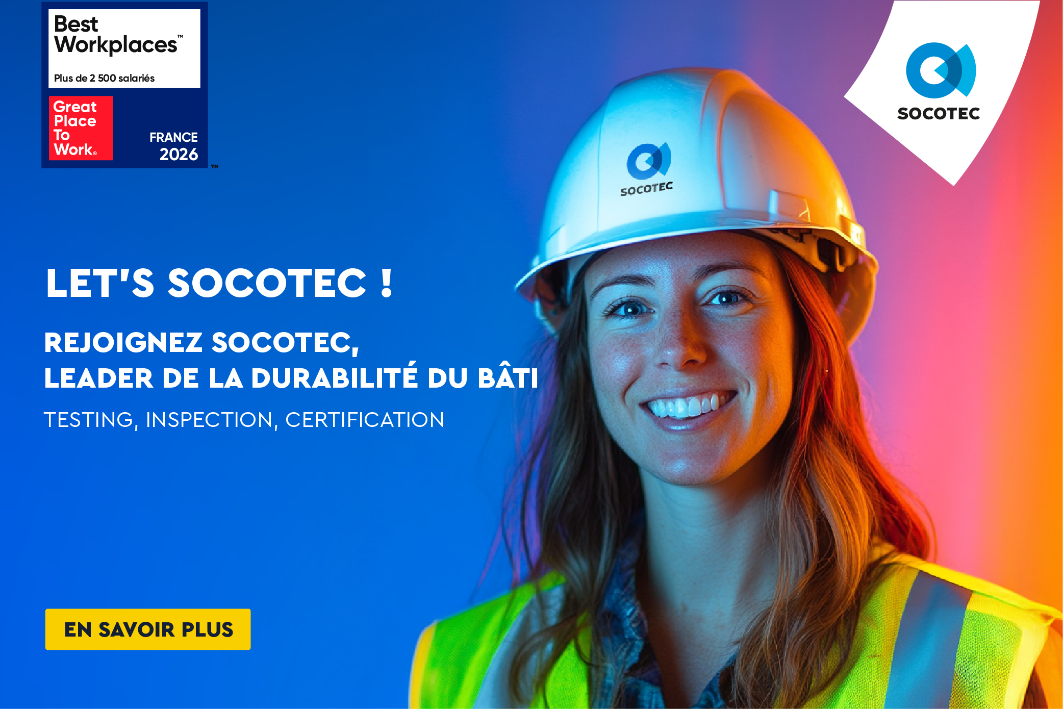 Le Groupe SOCOTEC soigne l’expérience collaborateur, et est à nouveau ...