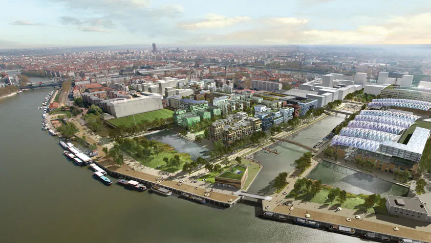 Lyon Confluence, écoquartier modèle