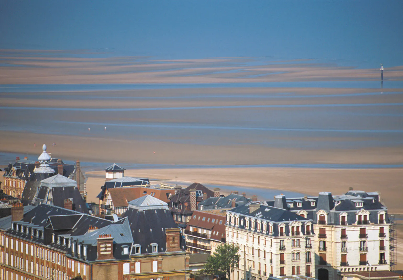Plages normandes : à la baisse toute !