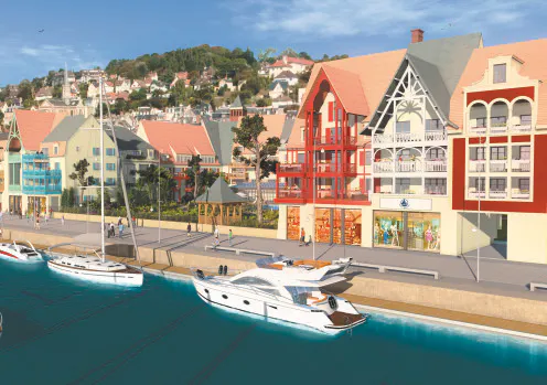 A Deauville, une presqu'île de standing 
