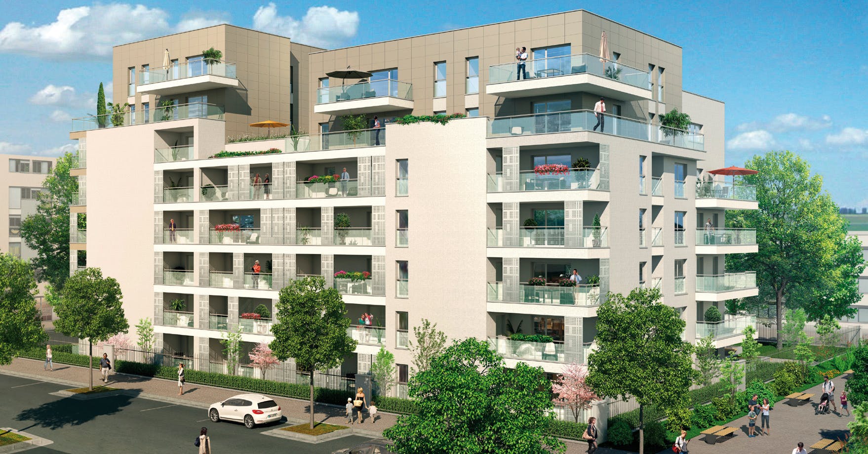 Des bureaux et des logements bientôt au Carré de Soie