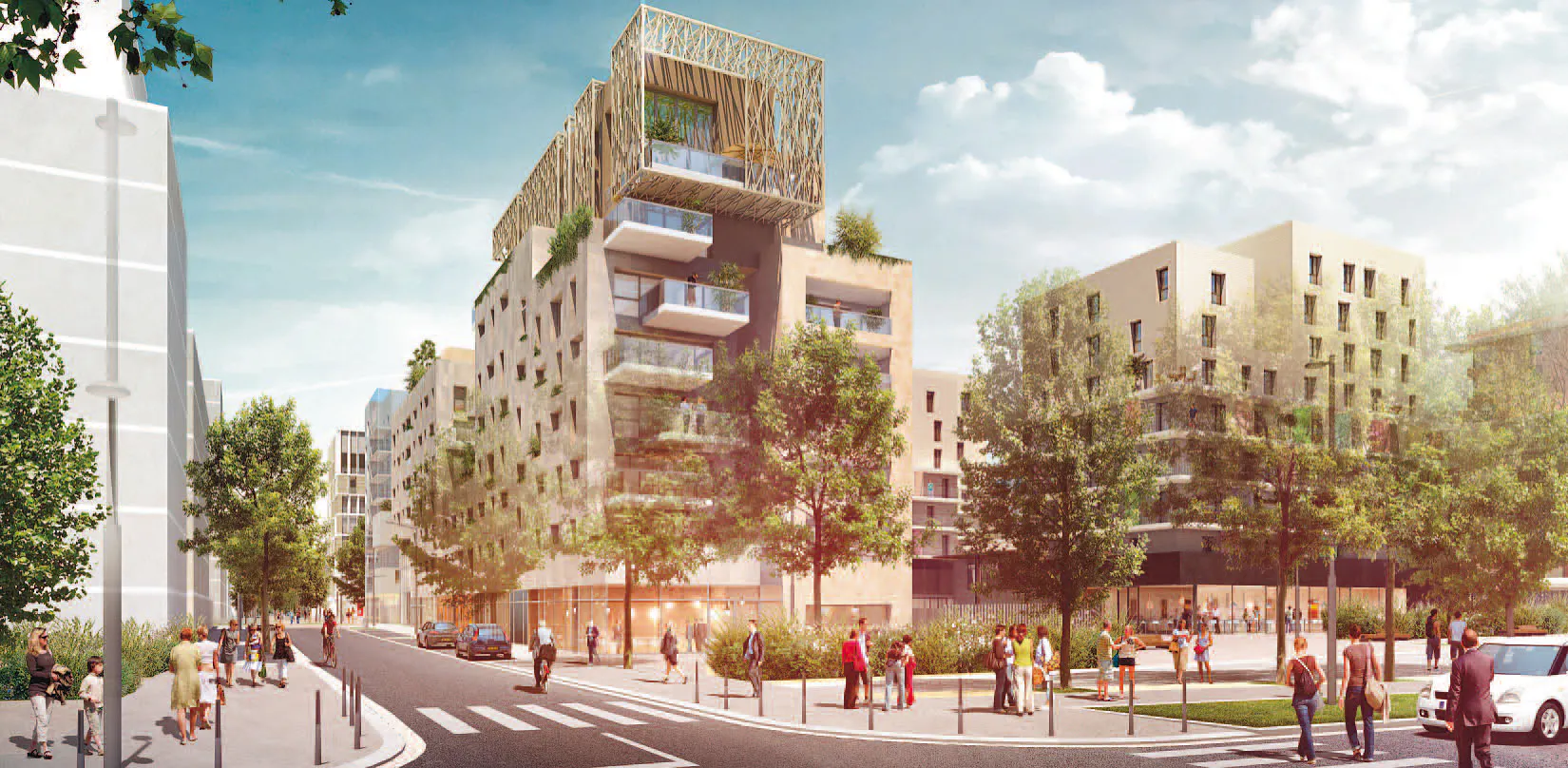 Une production soutenue de logements neufs à Lyon