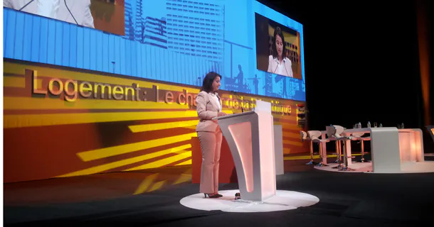 Congrès des promoteurs : Cécile Duflot appelle à la mobilisation des acteurs du logement
