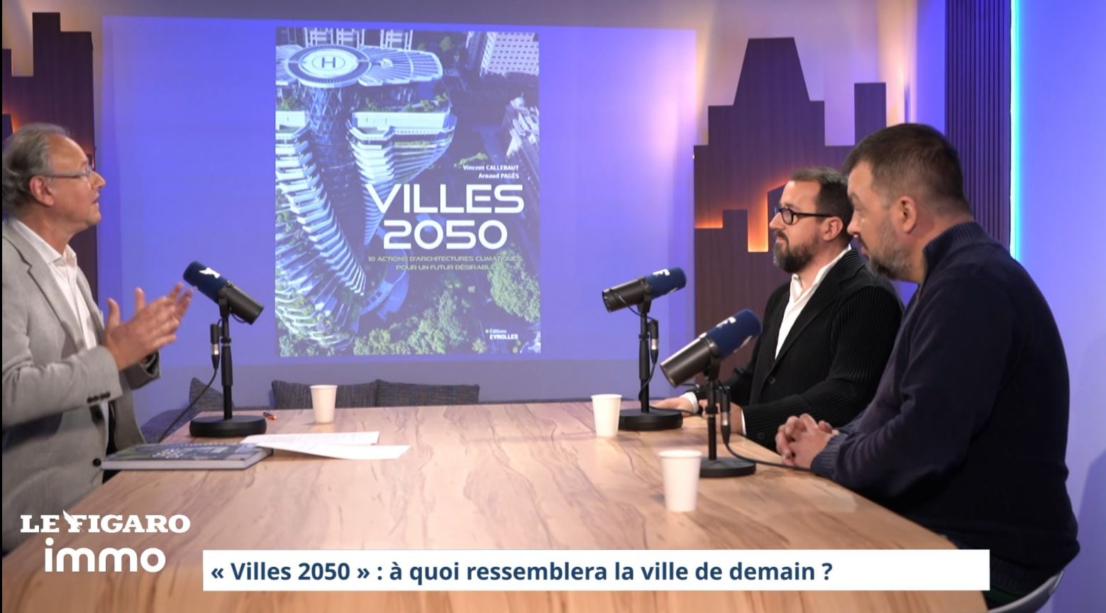 Le livre sur l'architecture climatique : Villes 2050 
