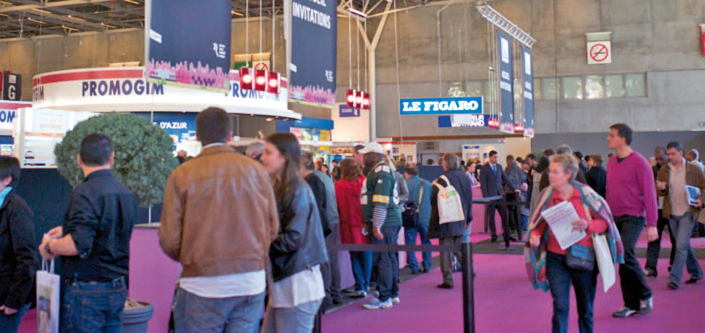 Le salon national de l'immobilier à Paris
